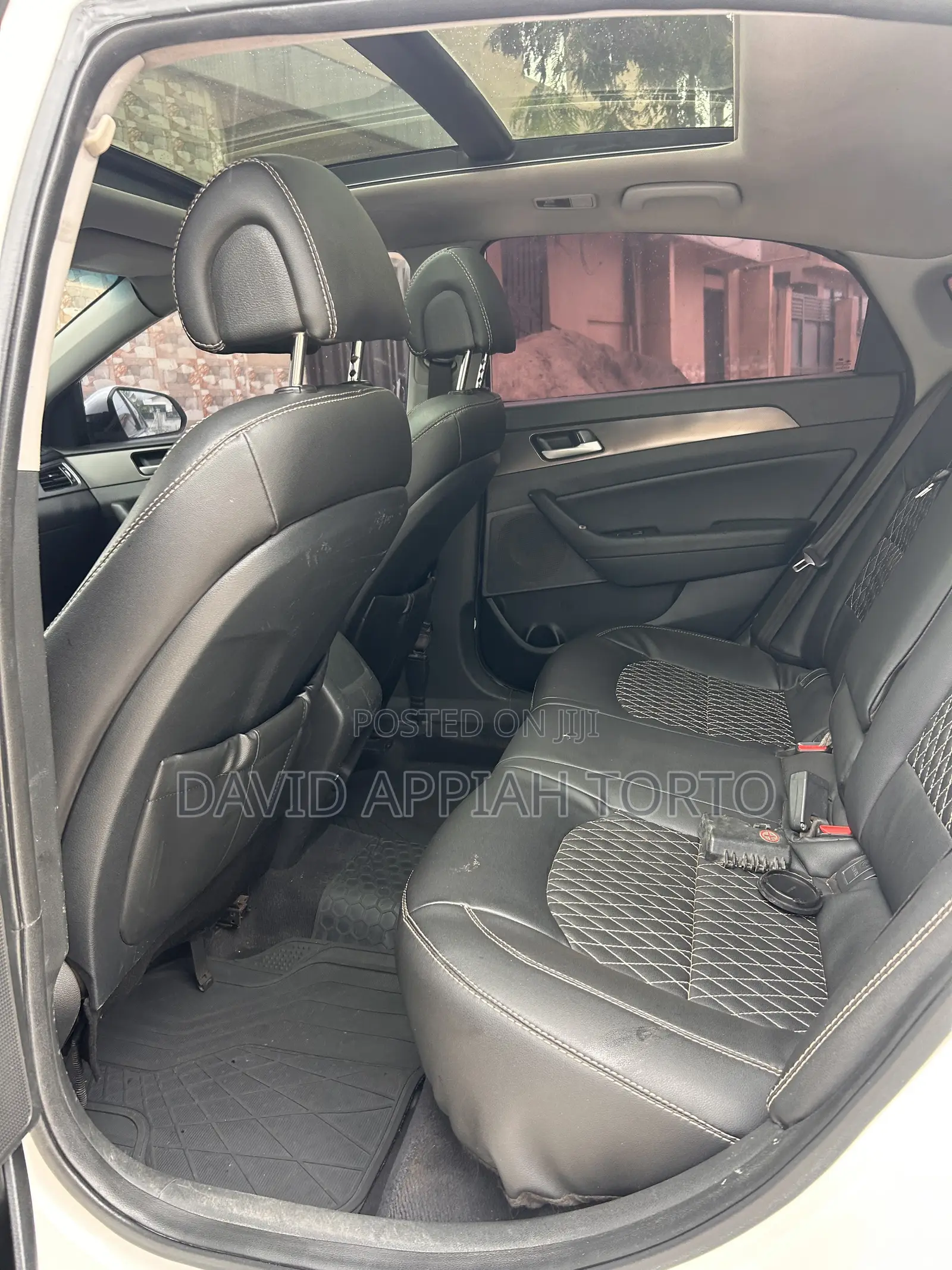 Hyundai Sonata Limited 2.0T Seban (2.0L 4cyl 6A) 2016 White