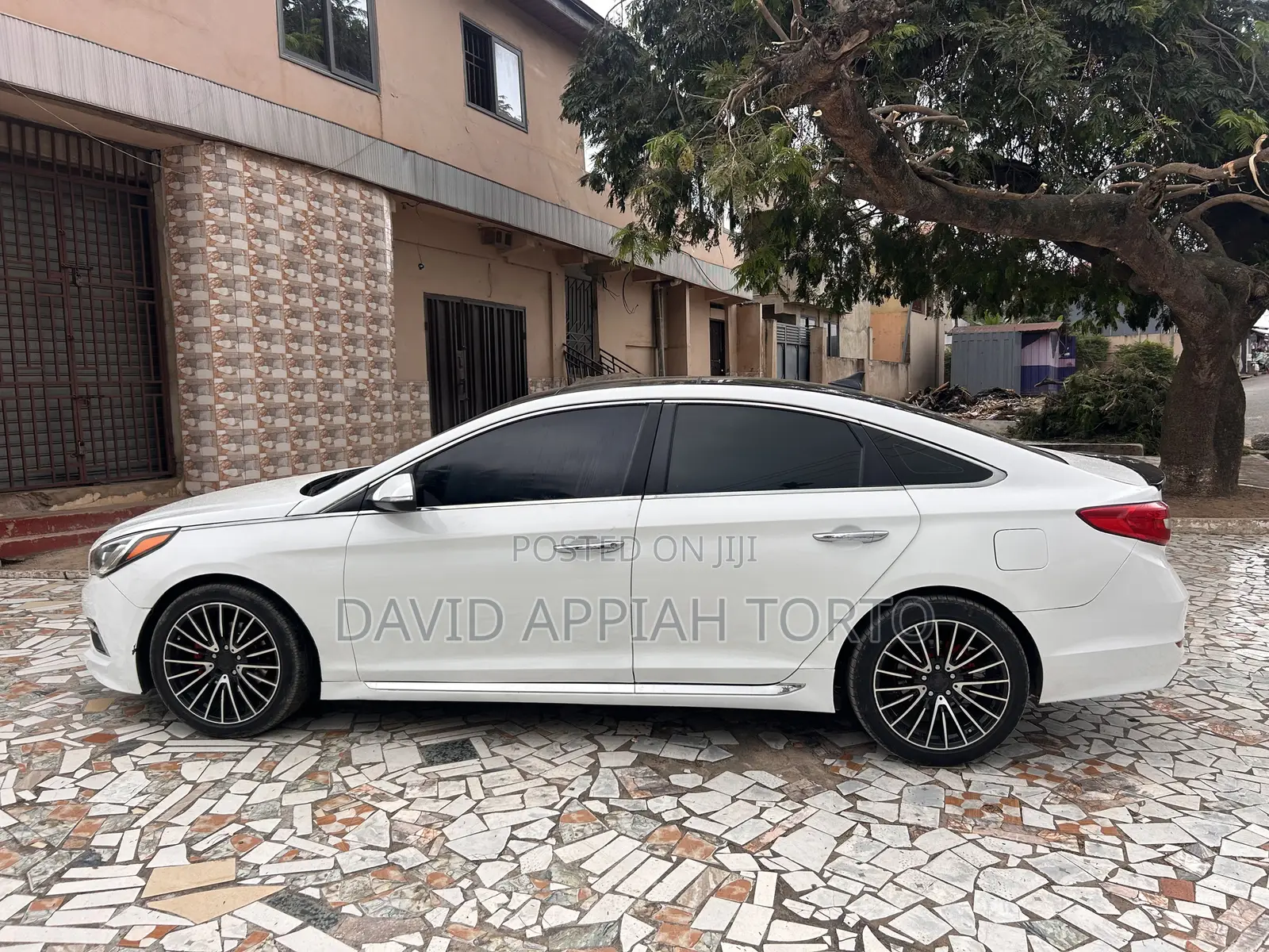Hyundai Sonata Limited 2.0T Seban (2.0L 4cyl 6A) 2016 White