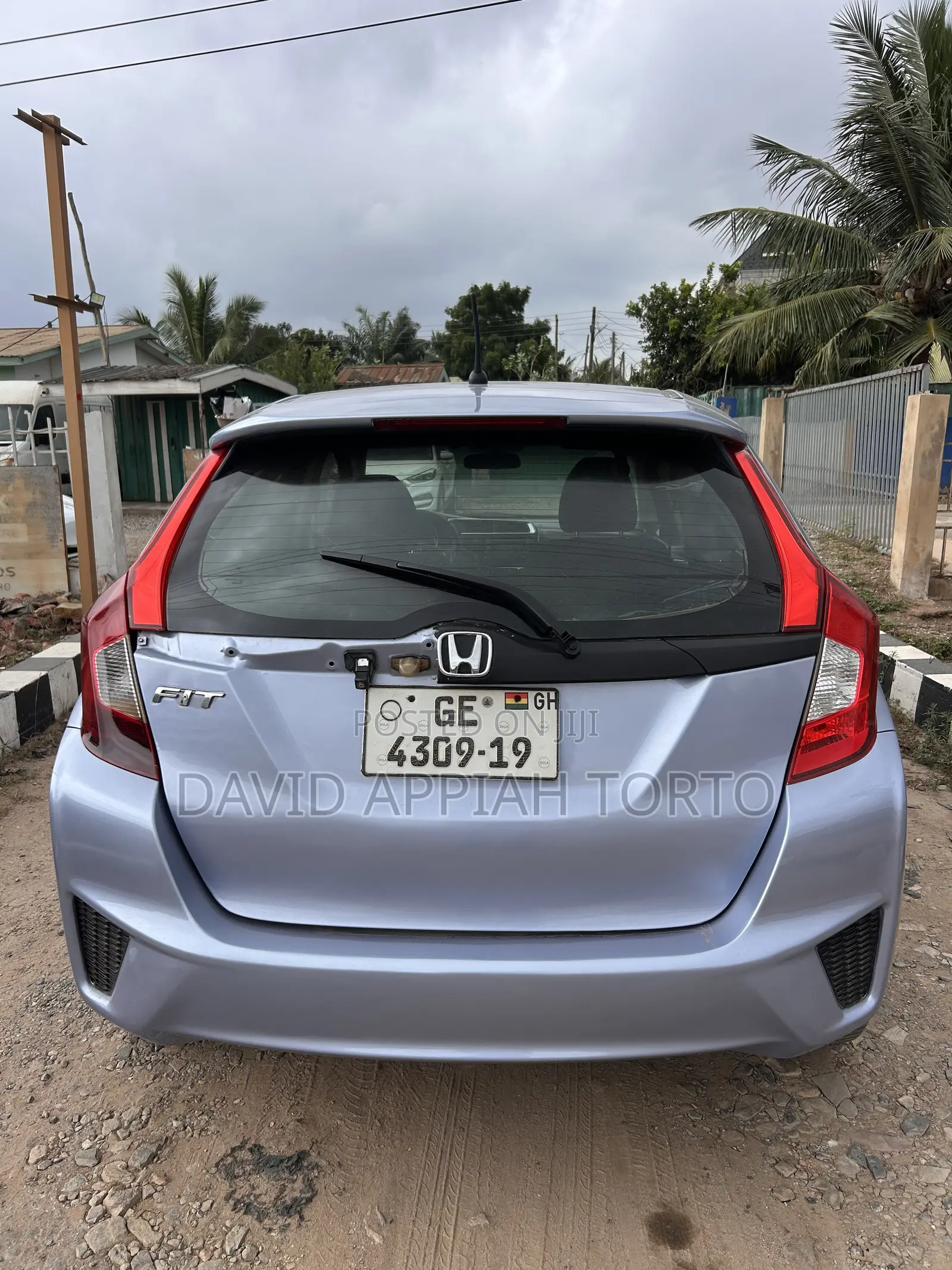 Honda Fit EX 2016 Blue