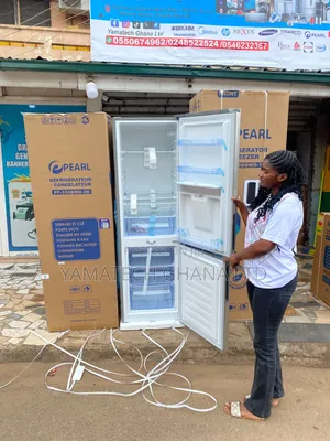 Pearl 251 Litre Double Door Bottom Freezer Fridge With Dispenser