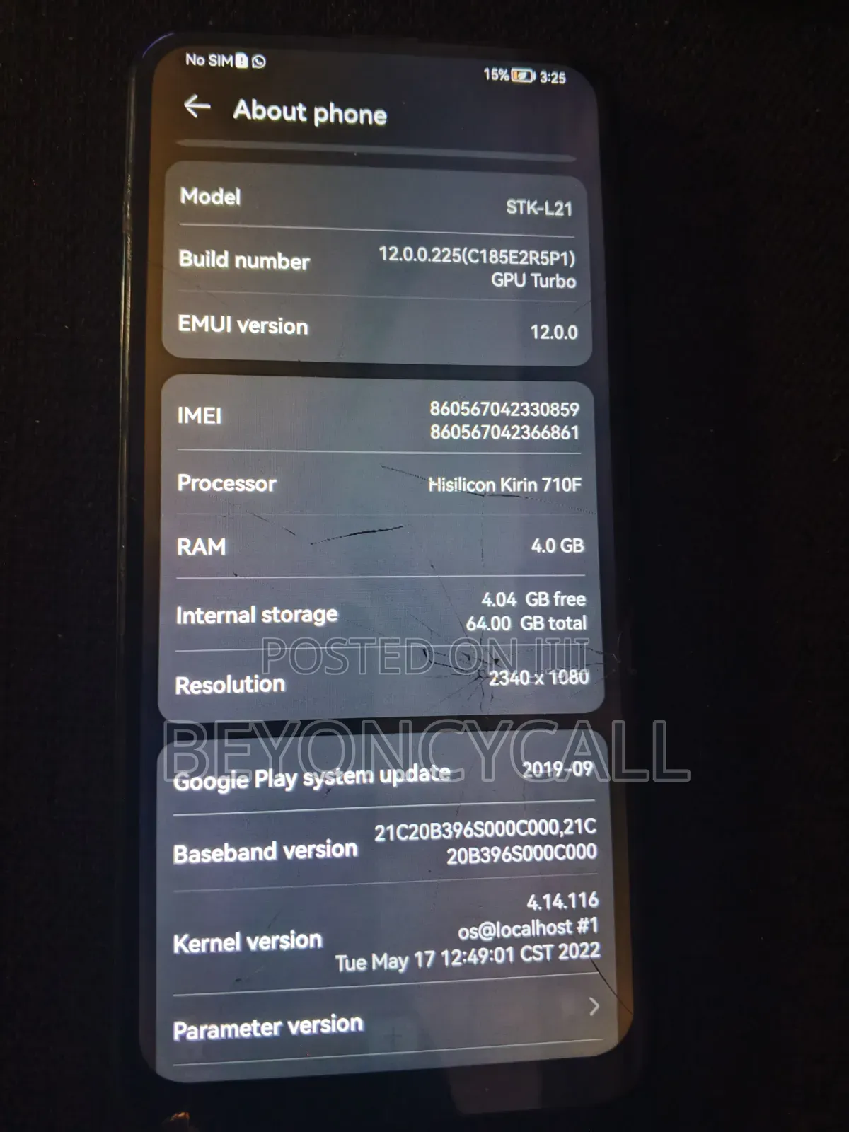 Huawei Y9 Prime 2019 64 GB Green