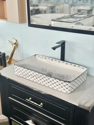 Cabinet Basin 100cm_ Standing Cabinet Basin With Mirror