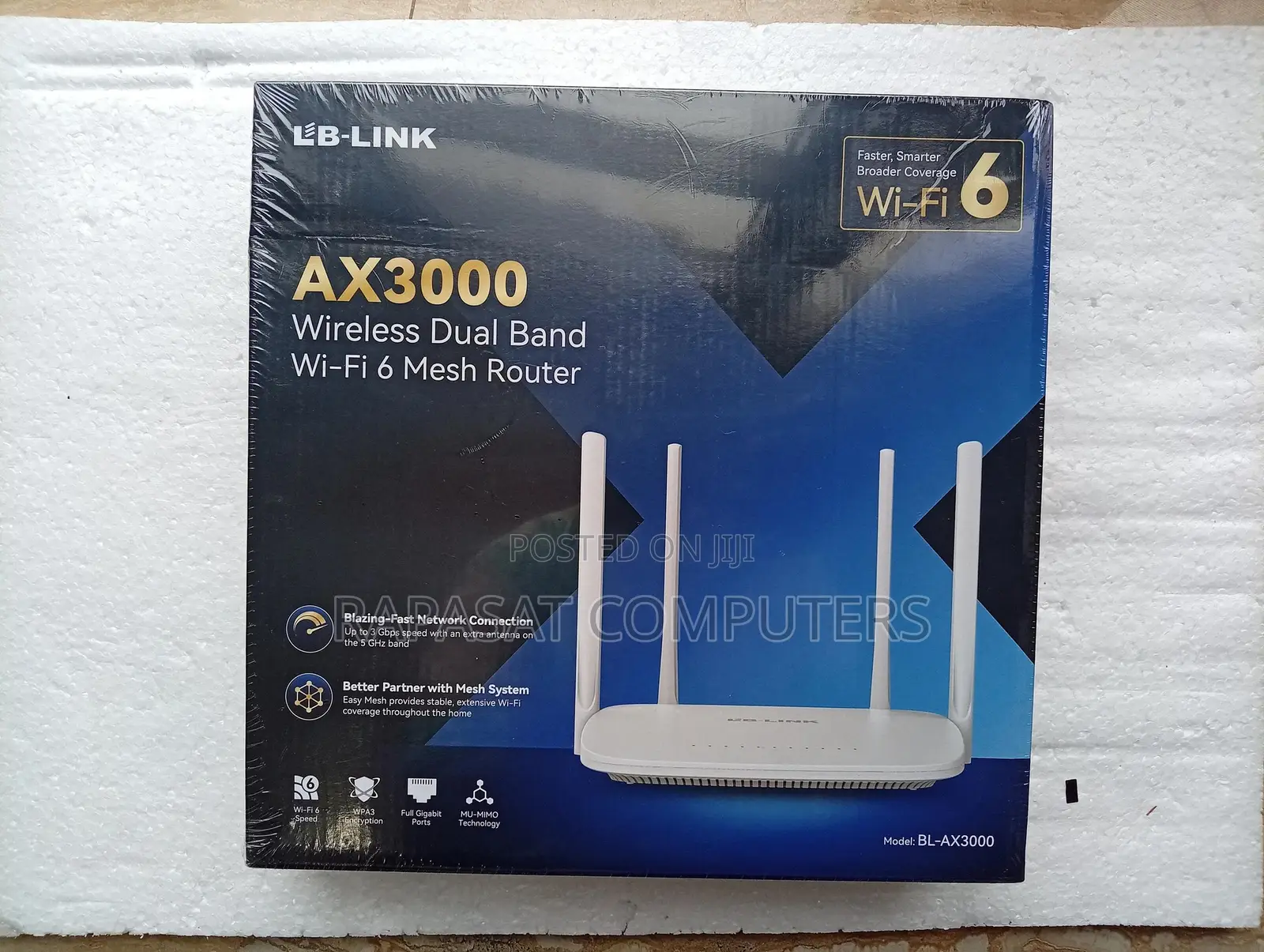 Lblink Ax3000 Wireless Dual Band Wifi 6 Mesh Router Bl-Ax3000