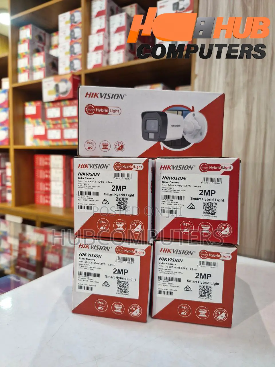 Hikvision (Ds-2ce16d0t-Lps) 2mp Smart Hybrid Dome Camera