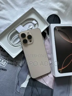 New Apple iPhone 16 Pro Max 512 GB Gold