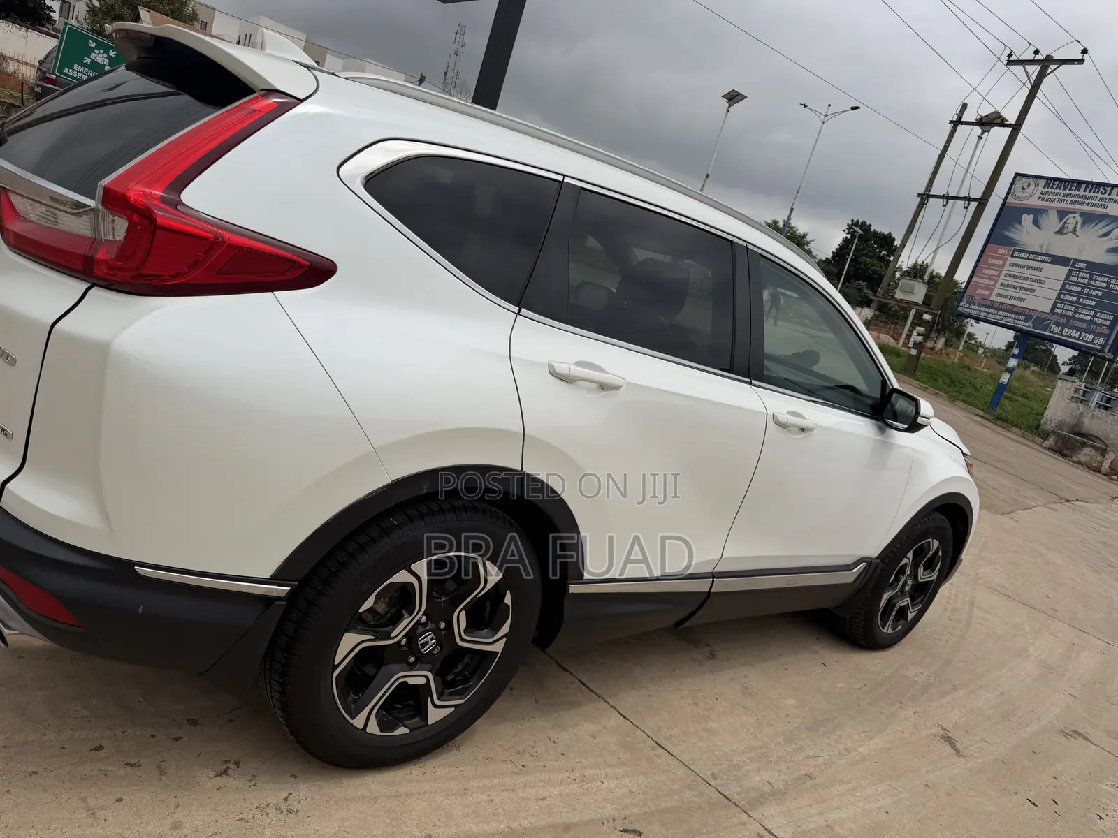 Honda CR-V Touring 4dr SUV AWD (1.5L 4cyl CVT) 2017 White