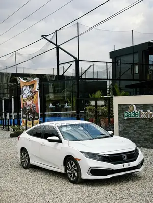 Honda Civic LX Sedan 2019 White