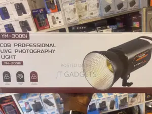 YM-300Bi COB Professional Live Photography Light — With Remote Control