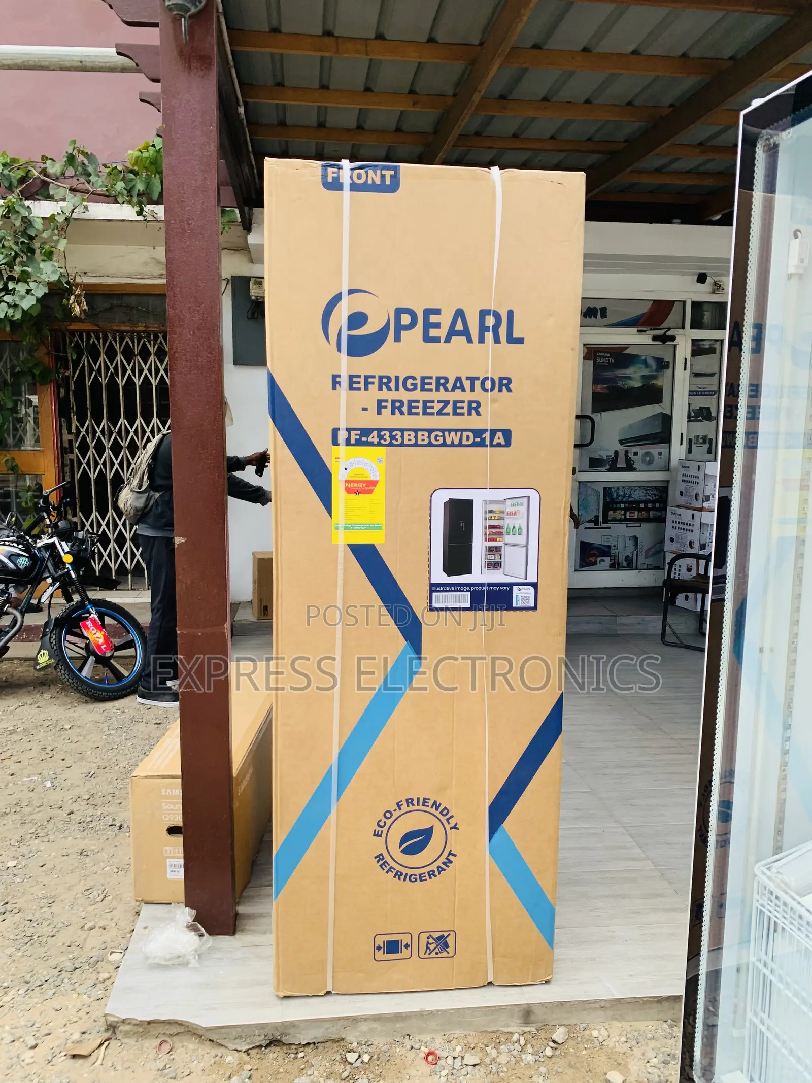 Hot  Deals Pearl 309L Double Door Refrigerator (PF-433 Bottom-Freezer