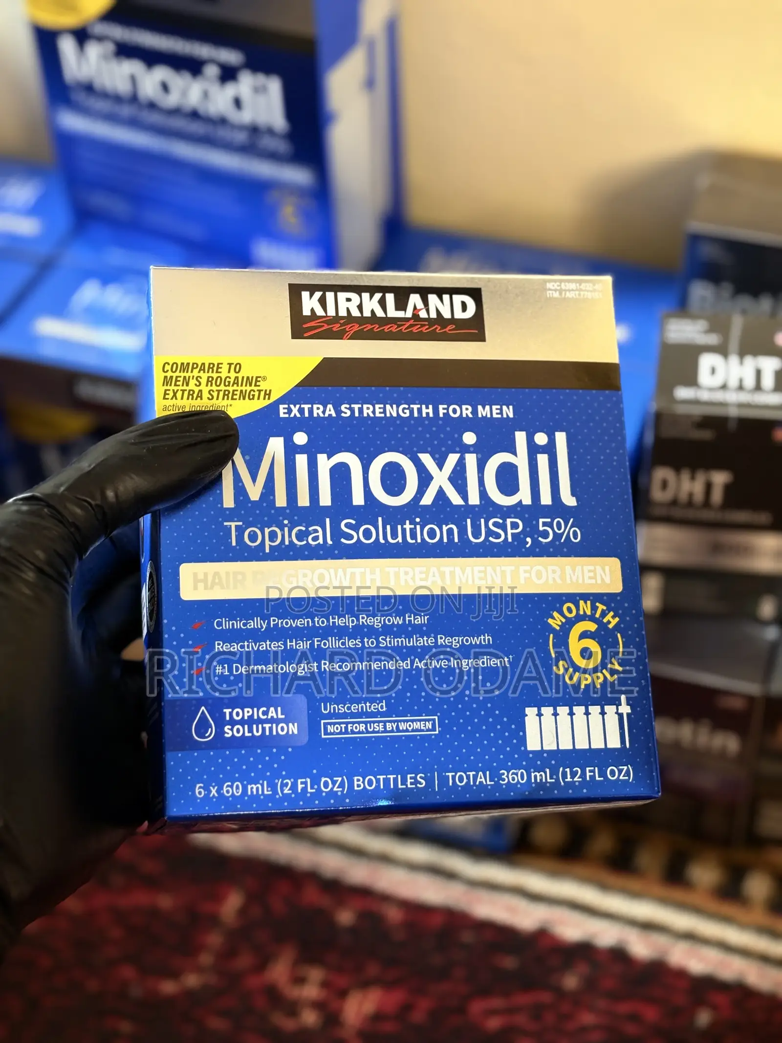 Original Minoxidil With Code on Bottle