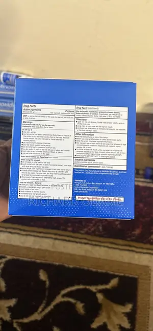 Original Minoxidil With Code on Bottle