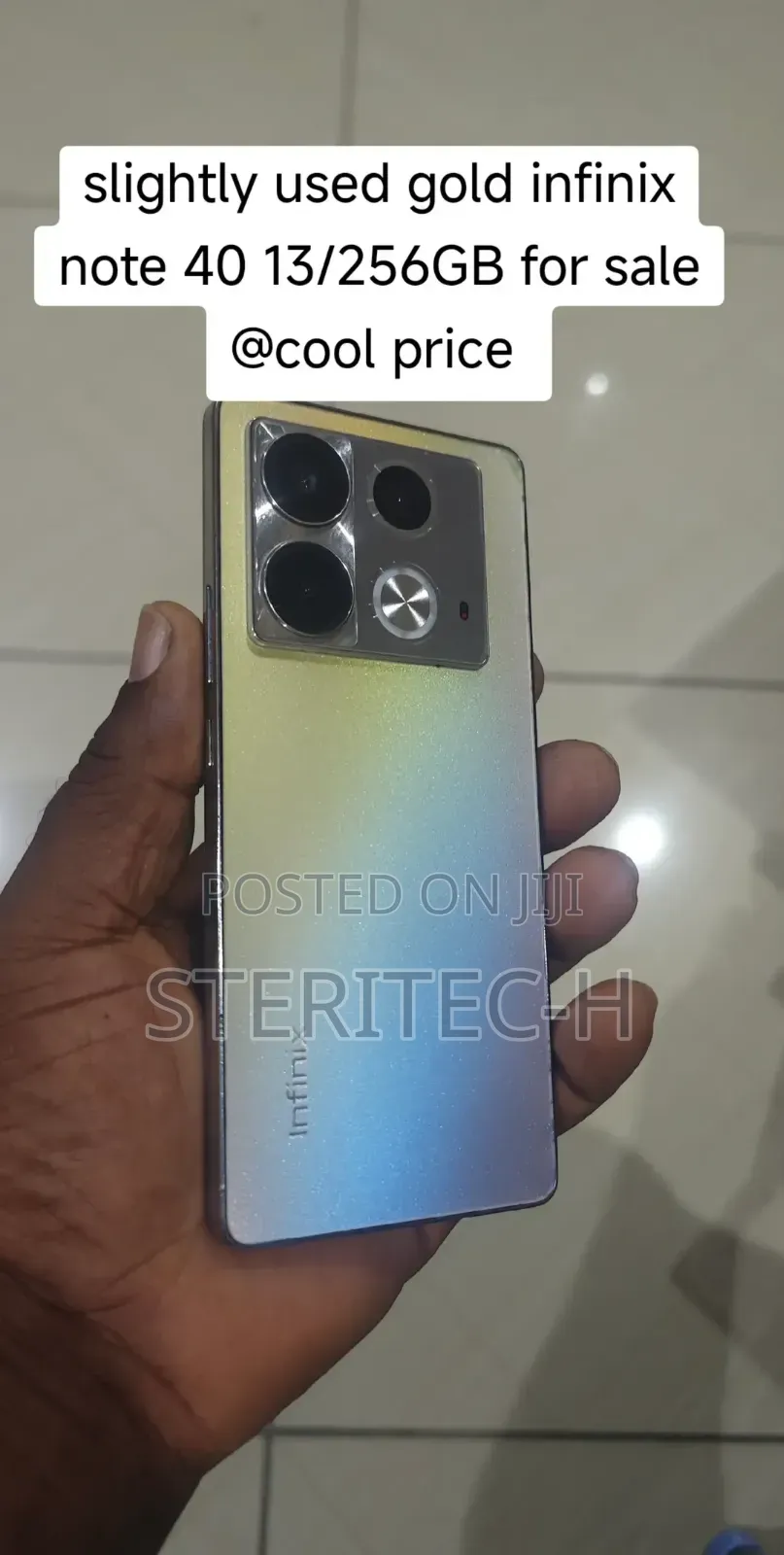 Infinix Note 40 256 GB Gold