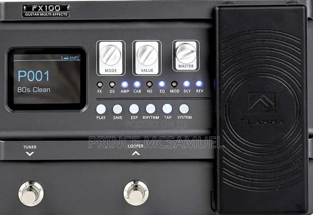 FLAMMA FX100 Guitar Multi-Effects Pedal