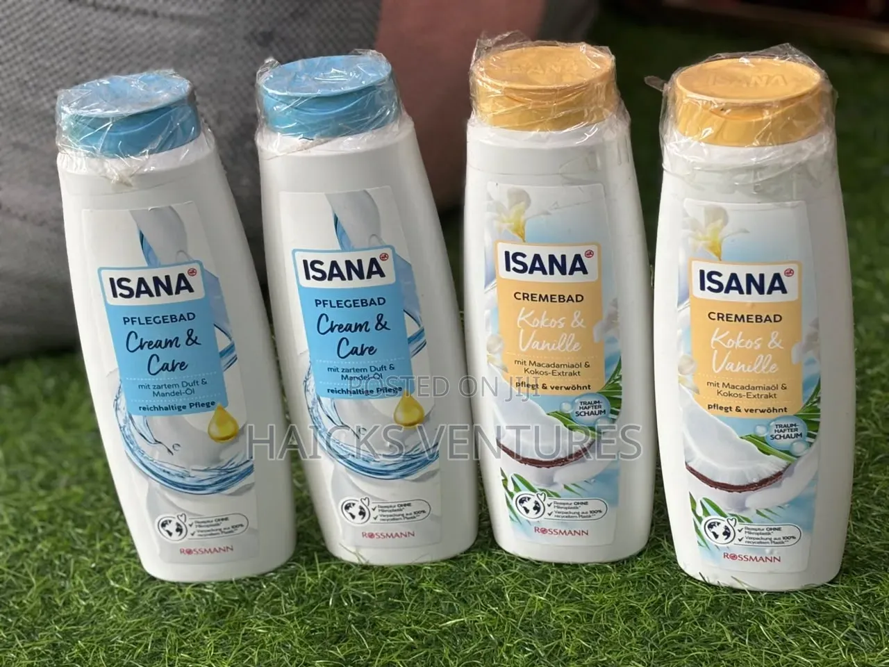 ISANA Cream Bath 750ml Body Care Collection for Everyday Bath Rituals