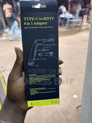 TYPE-C to HDTV 8in1