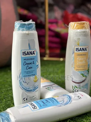 ISANA Pflegebad Cream Care 750ml Rich Bath Care With Almond Oil