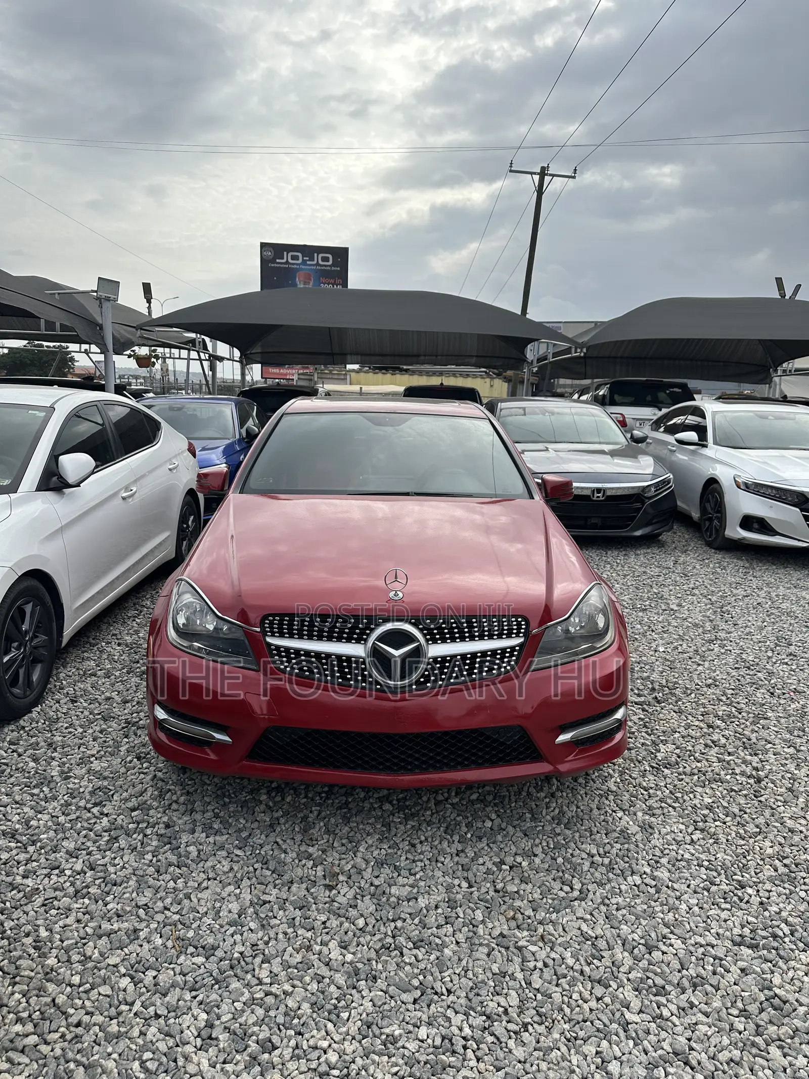 Mercedes-Benz C250 2014 Red