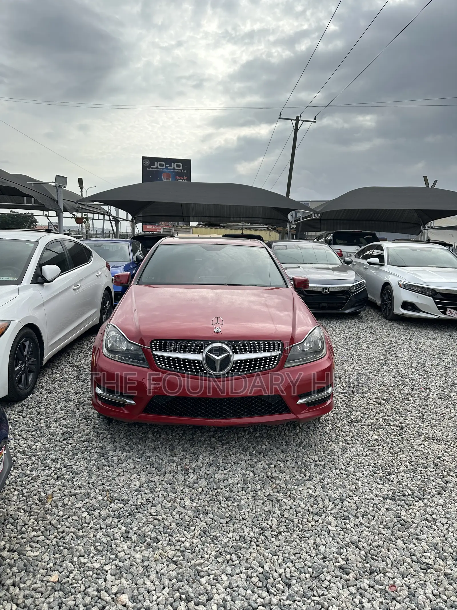 Mercedes-Benz C250 2014 Red