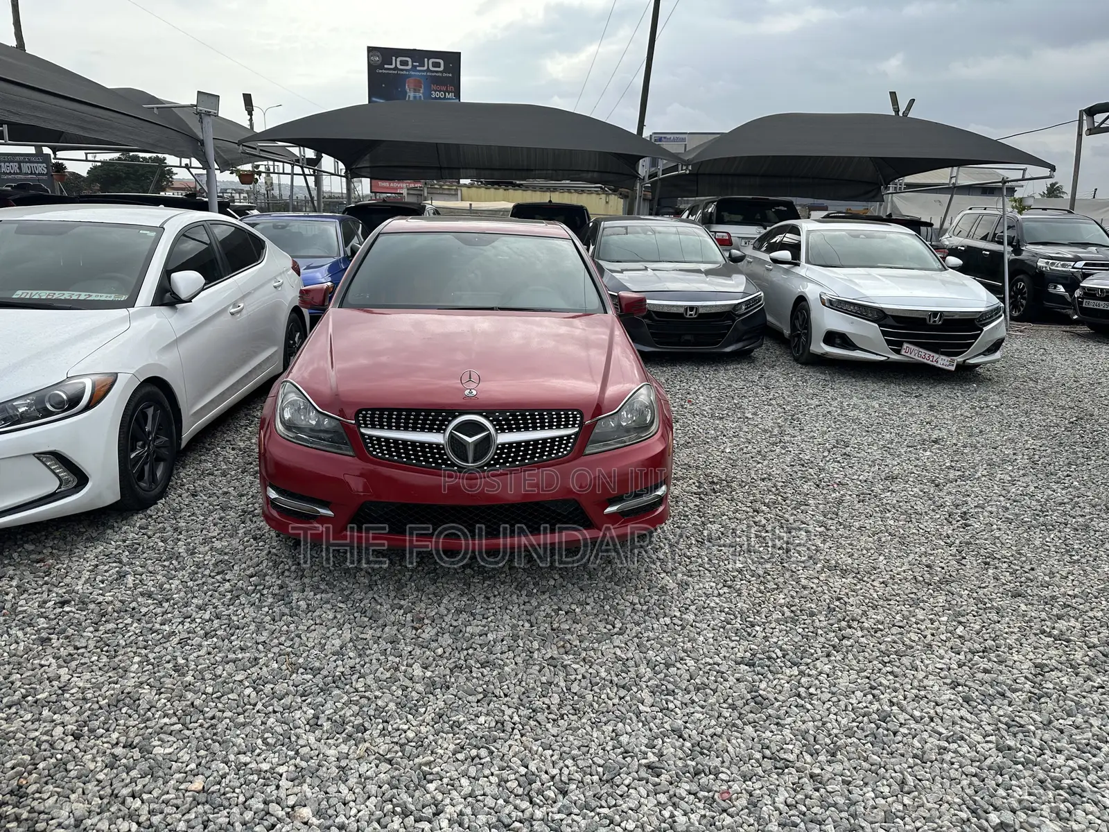 Mercedes-Benz C250 2014 Red