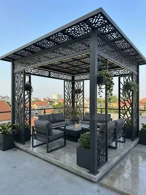 Plate Design Pergola