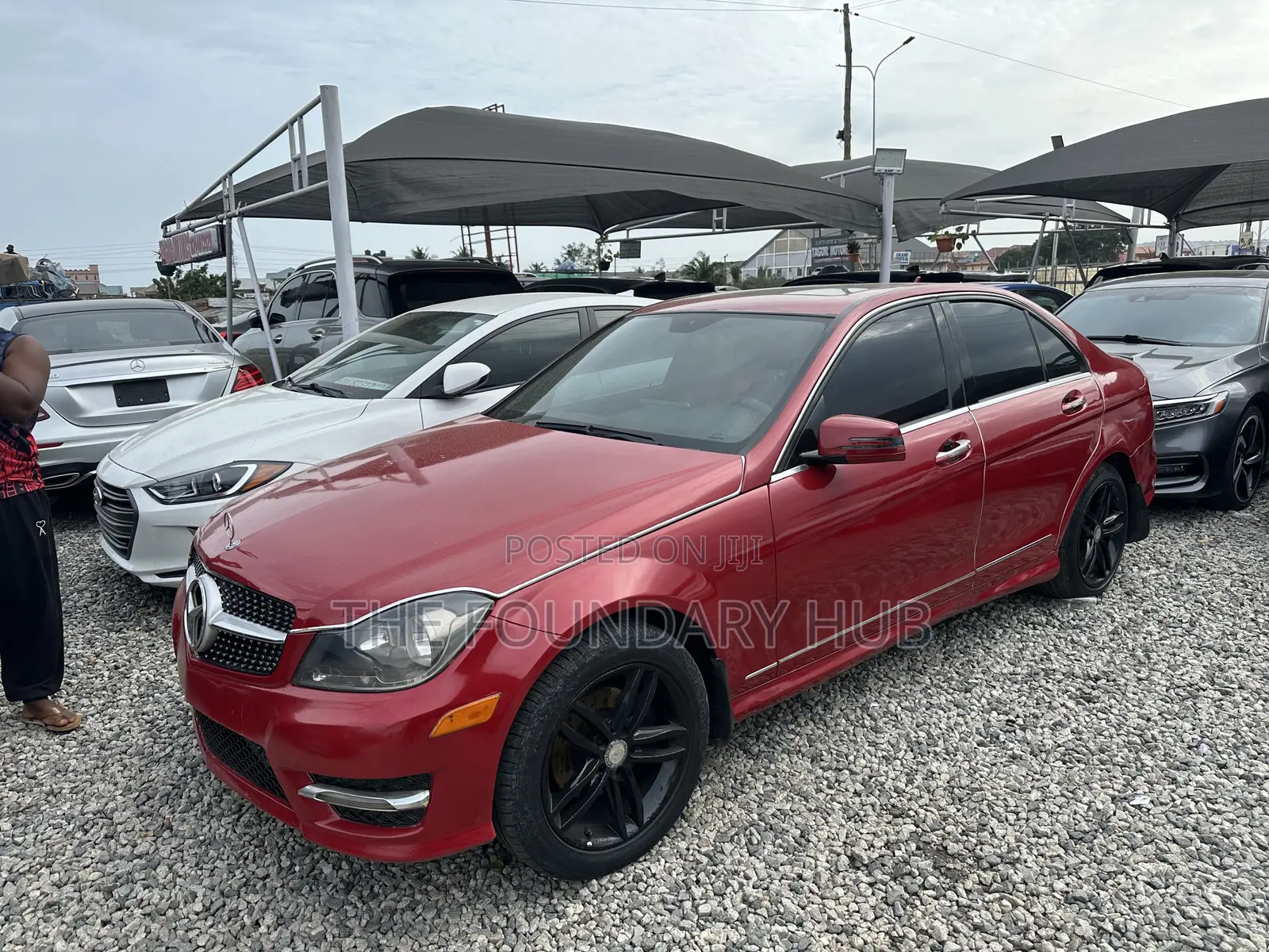 Mercedes-Benz C250 2014 Red