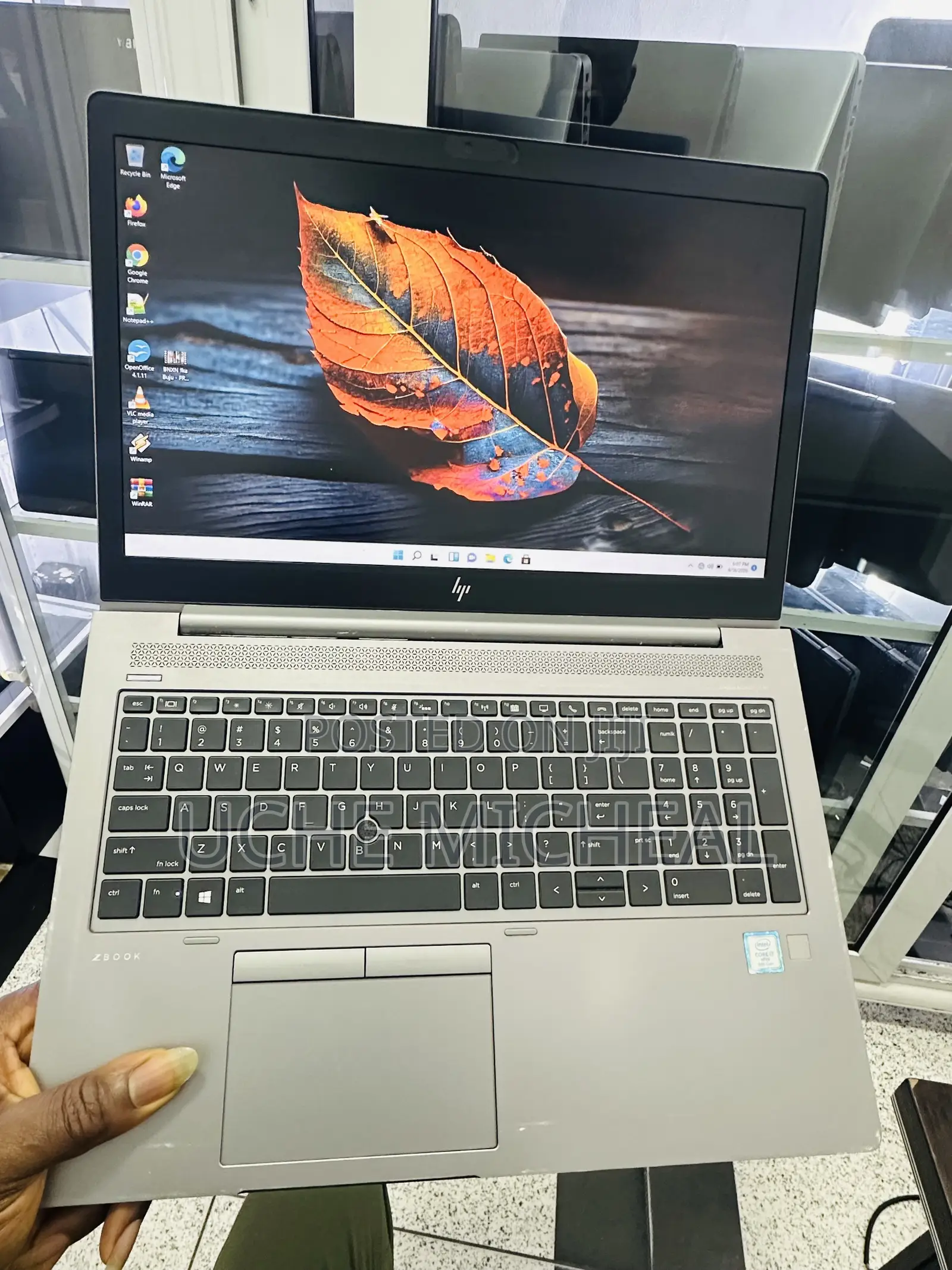 Laptop HP ZBook 15u G5 16GB Intel Core i7 SSD 512GB