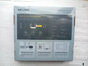 Lblink Bl-Cpe450ax Ax300 Wifi 6 4g Lte Sim Card Router 4lan 1wan