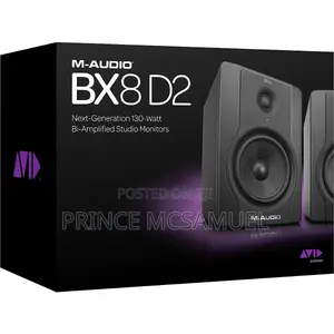 M-Audio Bx8 D2 Stuido Monitors