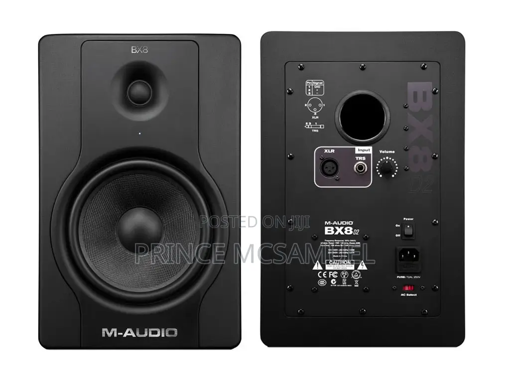 M-Audio Bx8 D2 Stuido Monitors