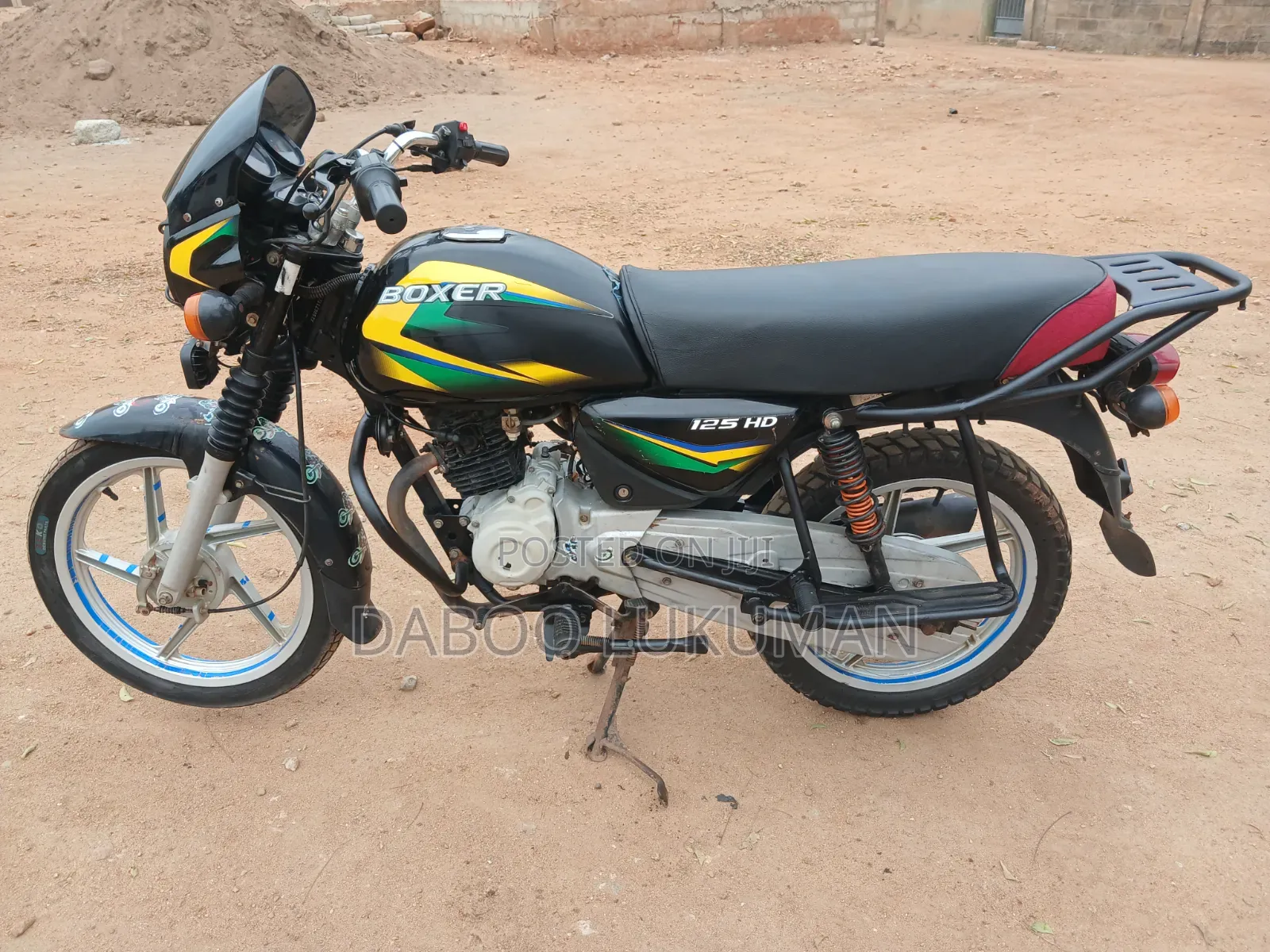 Bajaj Boxer 125 2026 Black