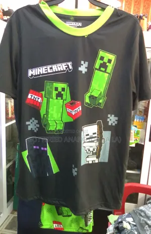 Minecraft Kids Sleep Wear