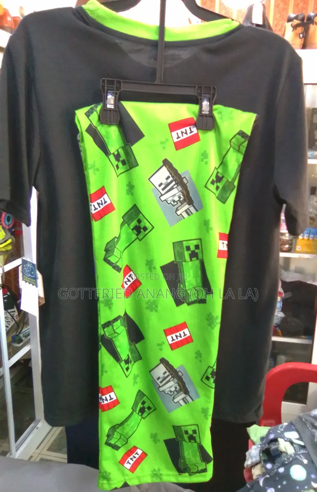 Minecraft Kids Sleep Wear