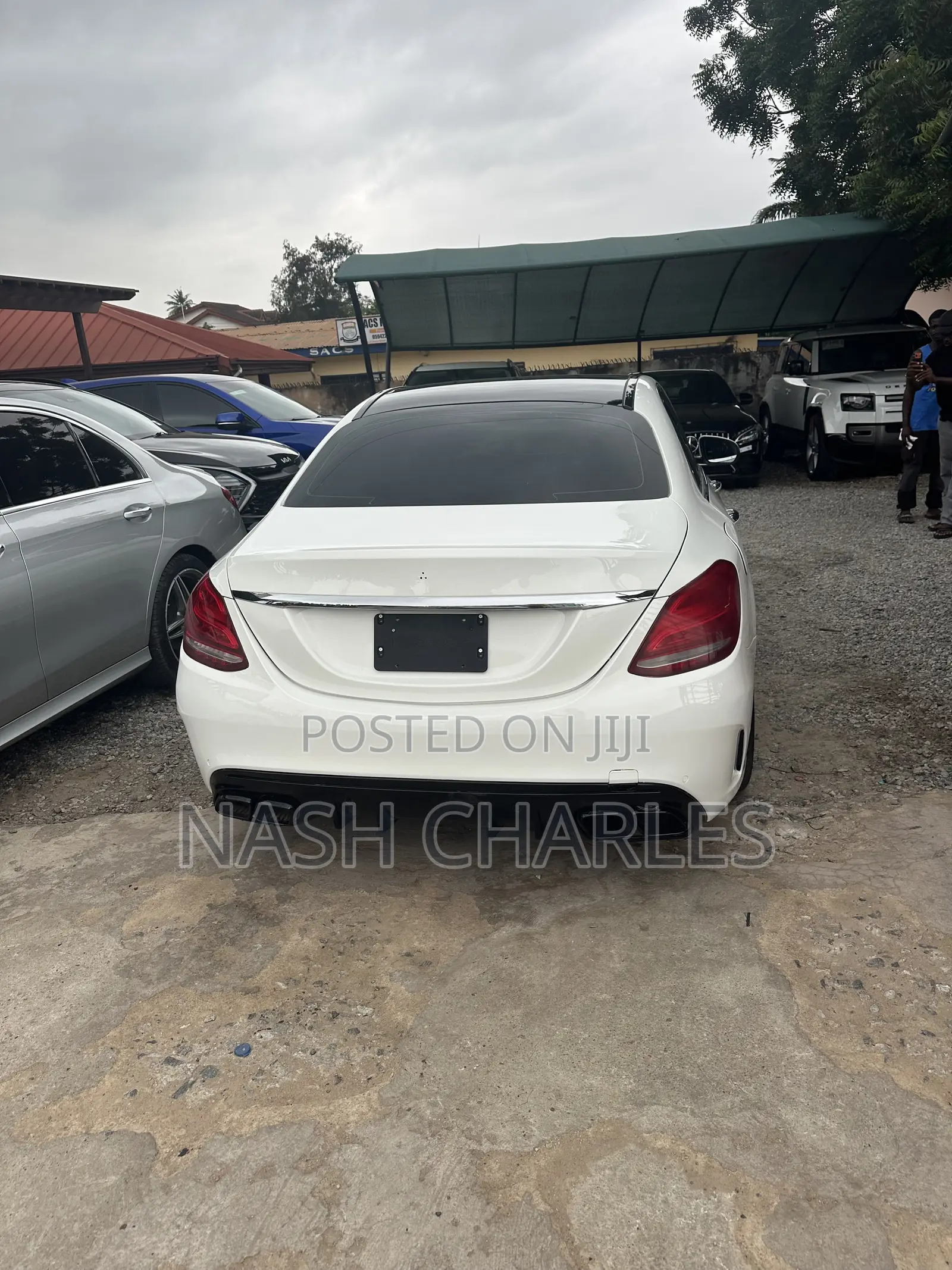 Mercedes-Benz C300 Luxury 4Matic Sedan AWD (2.0L 4cyl 7A) 2016 White