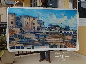 Handmade Acrylic Painting on Canvas