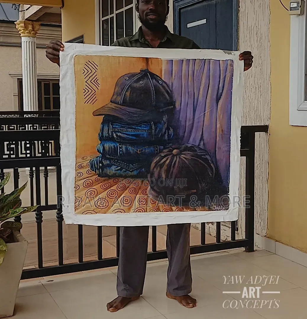 Handmade Acrylic Painting on Canvas