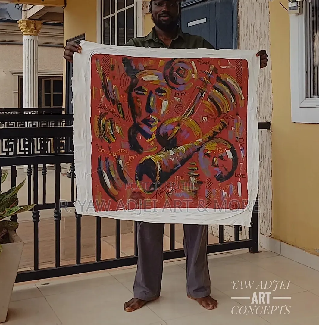 Handmade Acrylic Painting on Canvas