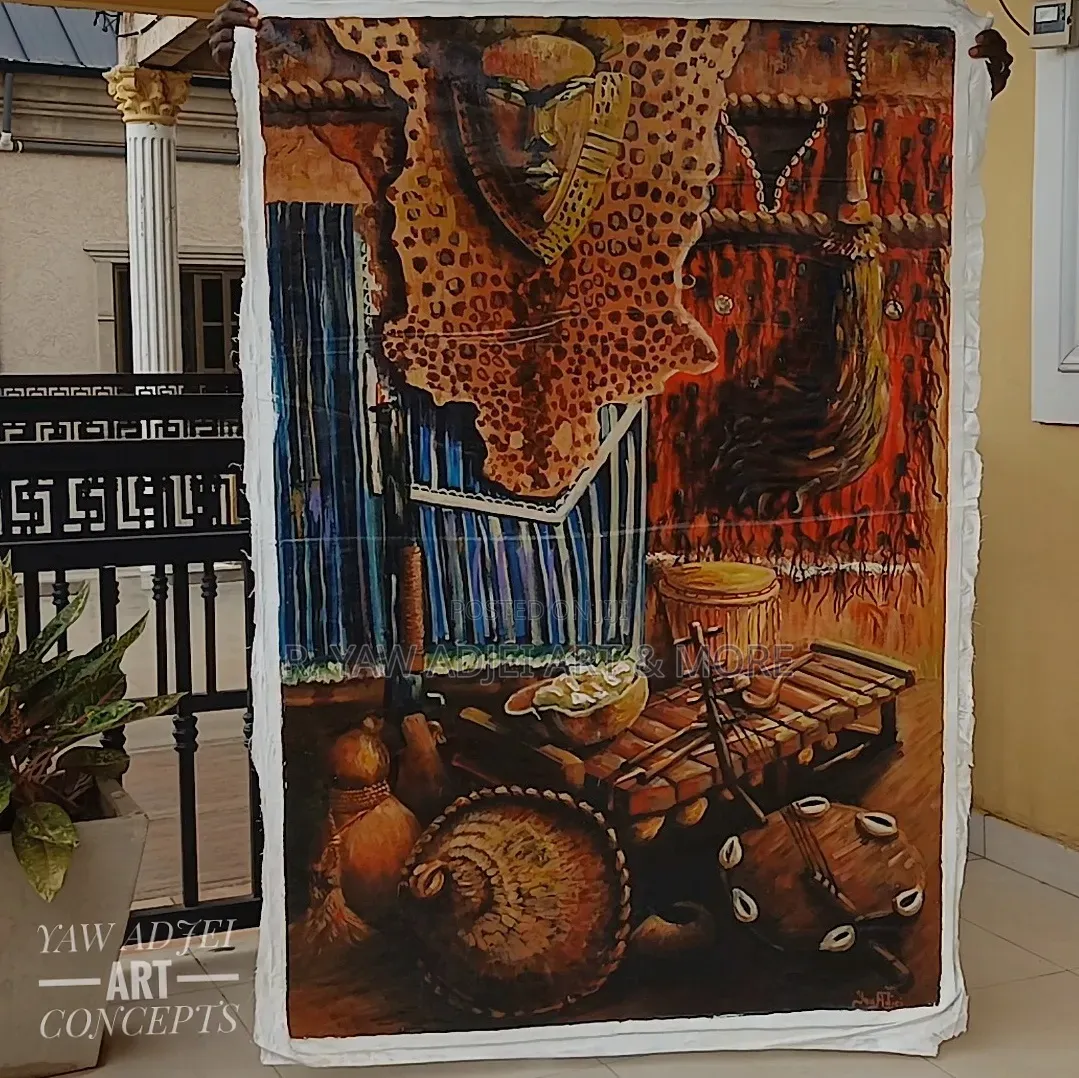 Handmade Acrylic Painting on Canvas