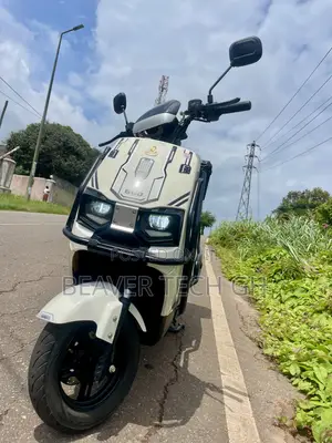 New Motorcycle 2025 White