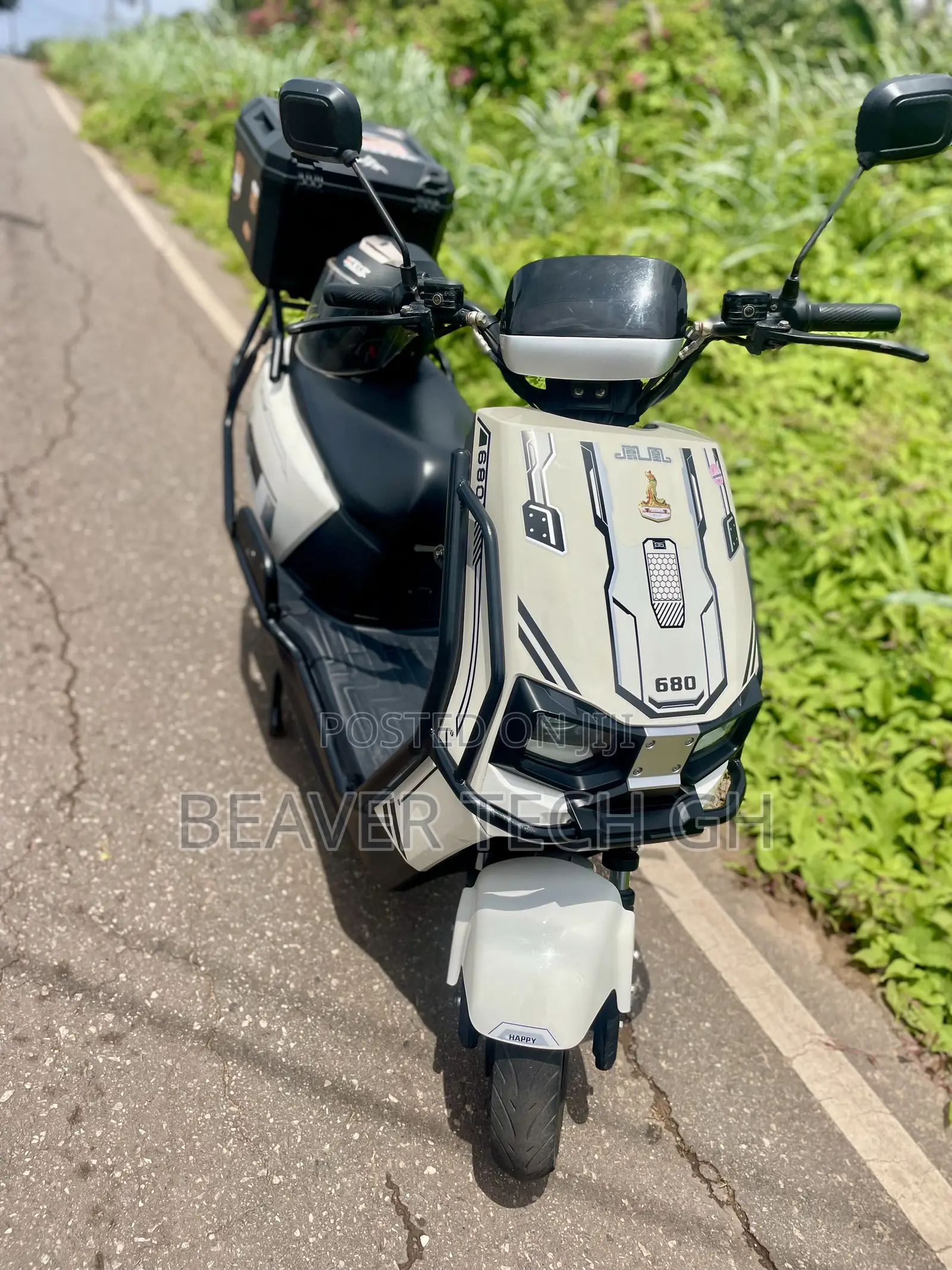 New Motorcycle 2025 White