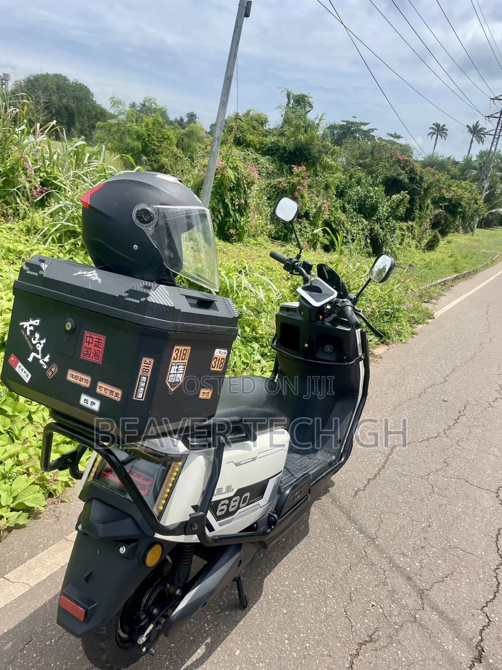 New Motorcycle 2025 White