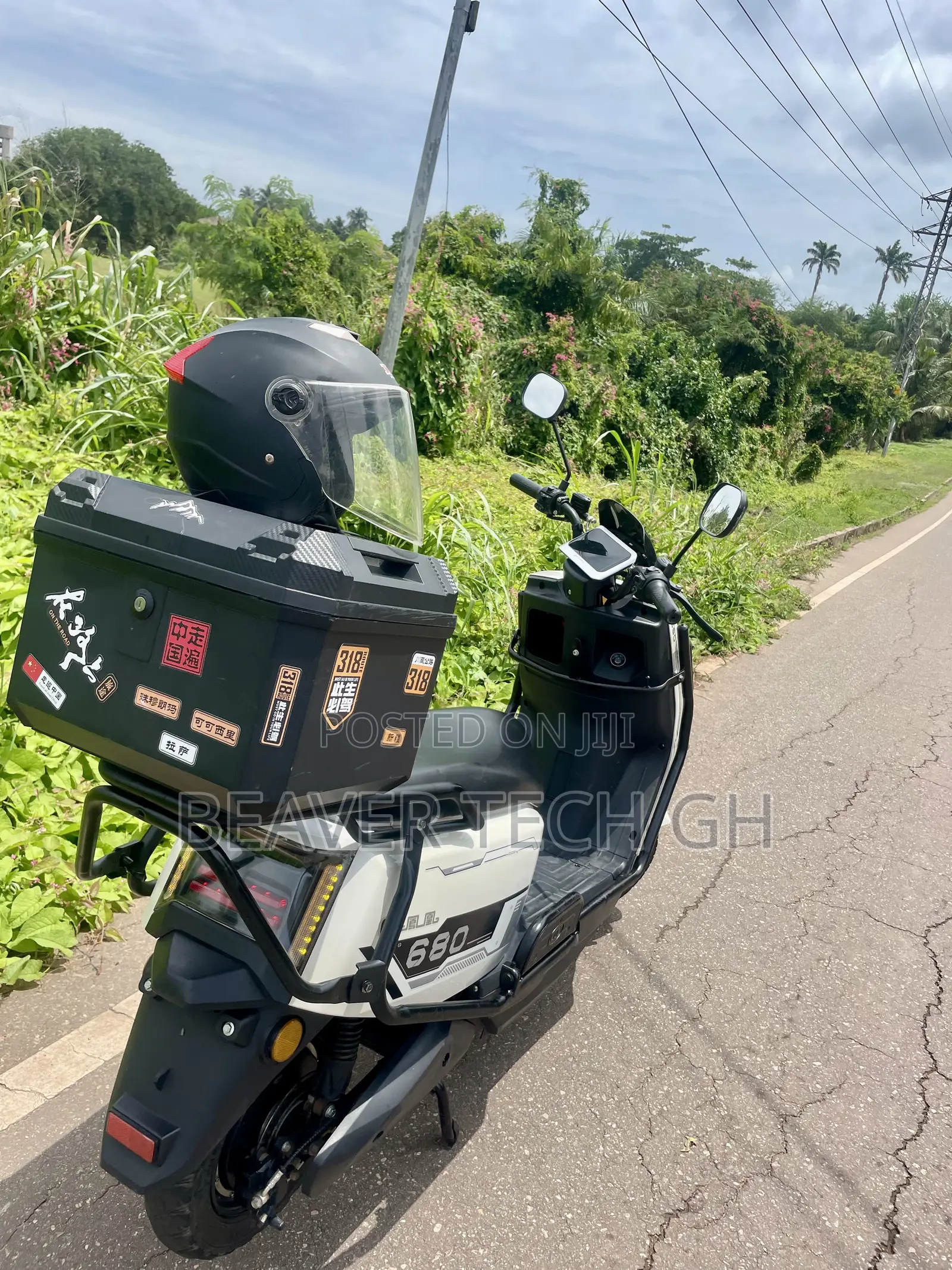 New Motorcycle 2025 White