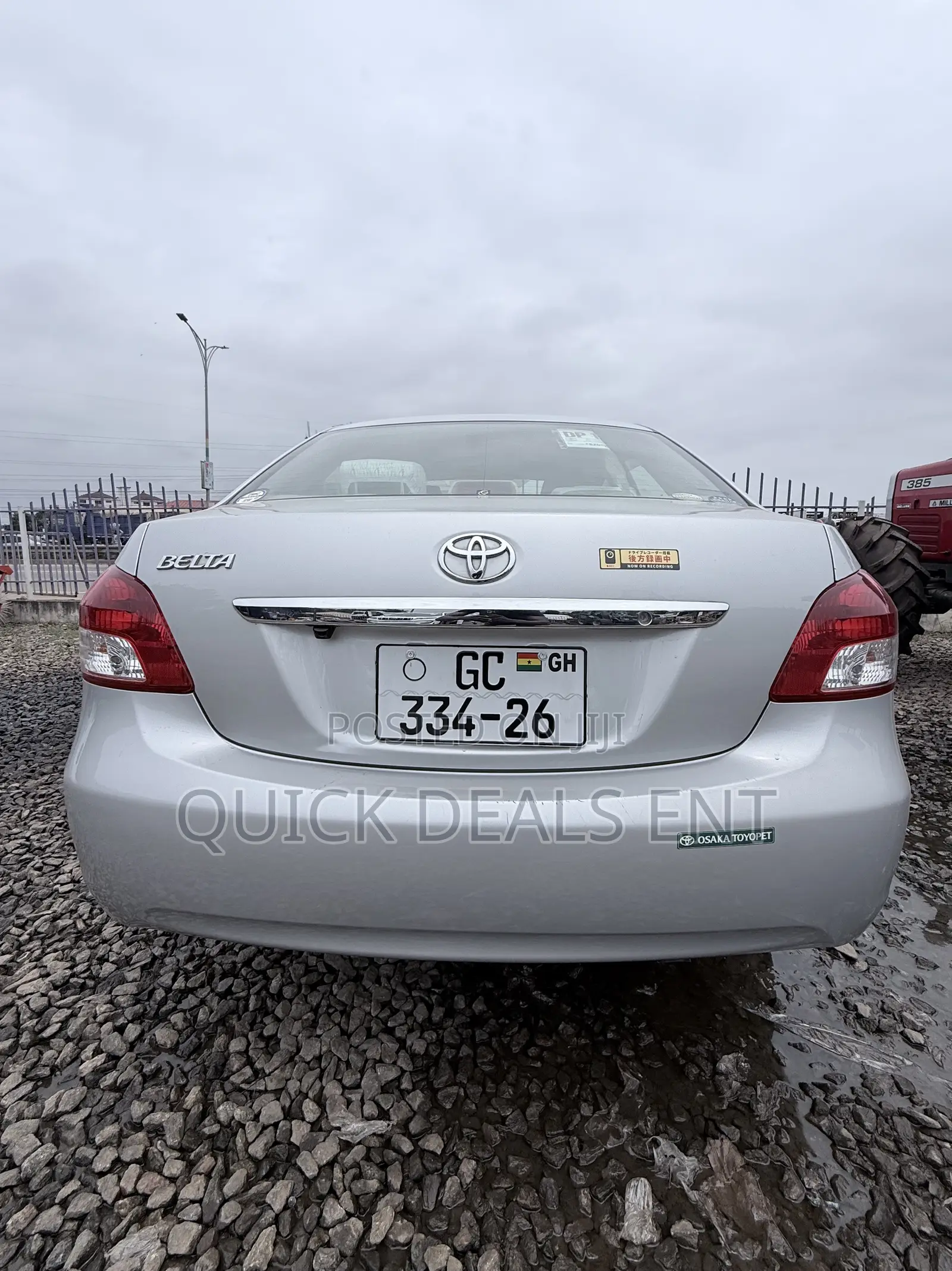 Toyota Belta 2012 Silver