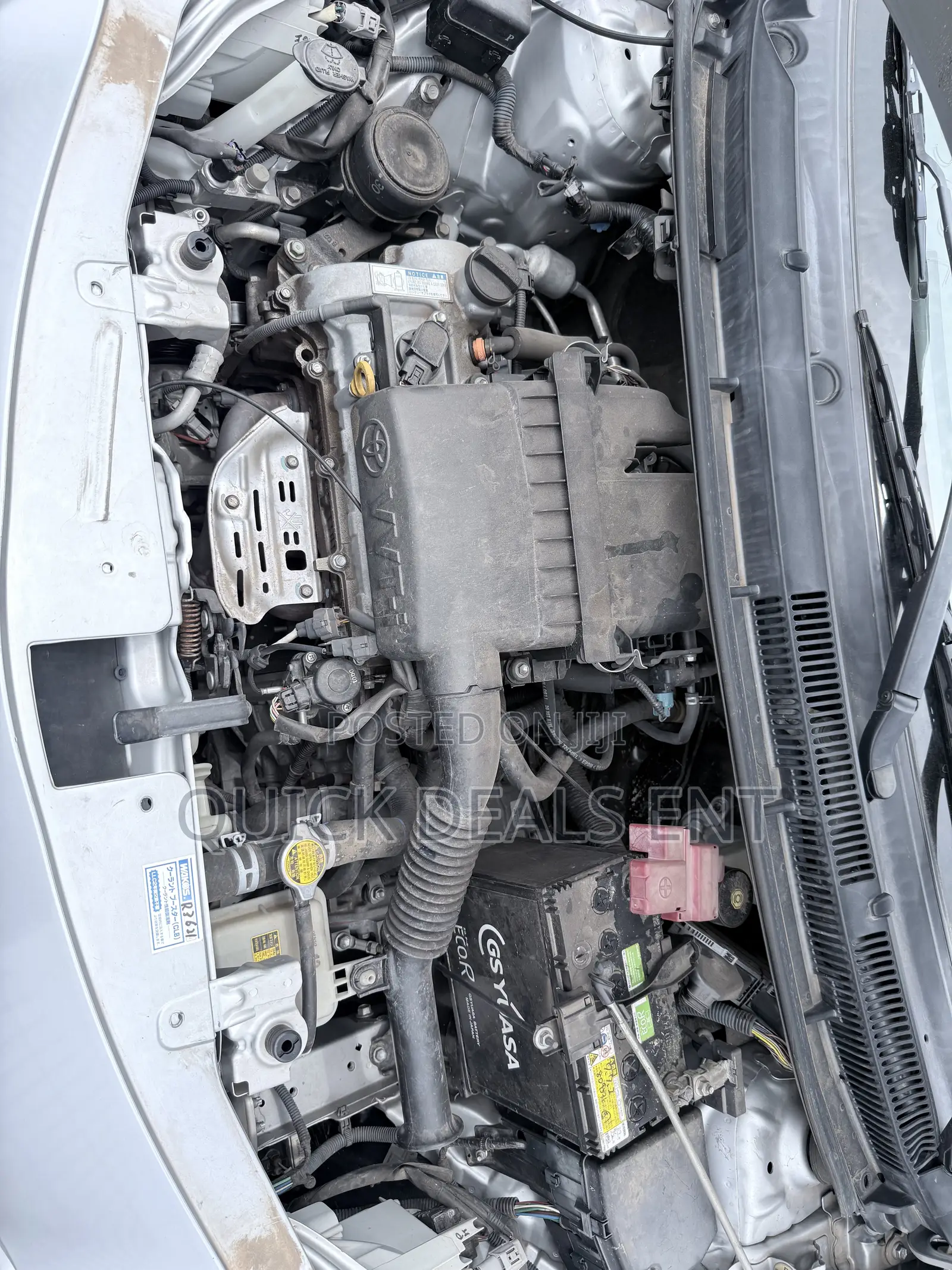 Toyota Belta 2012 Silver