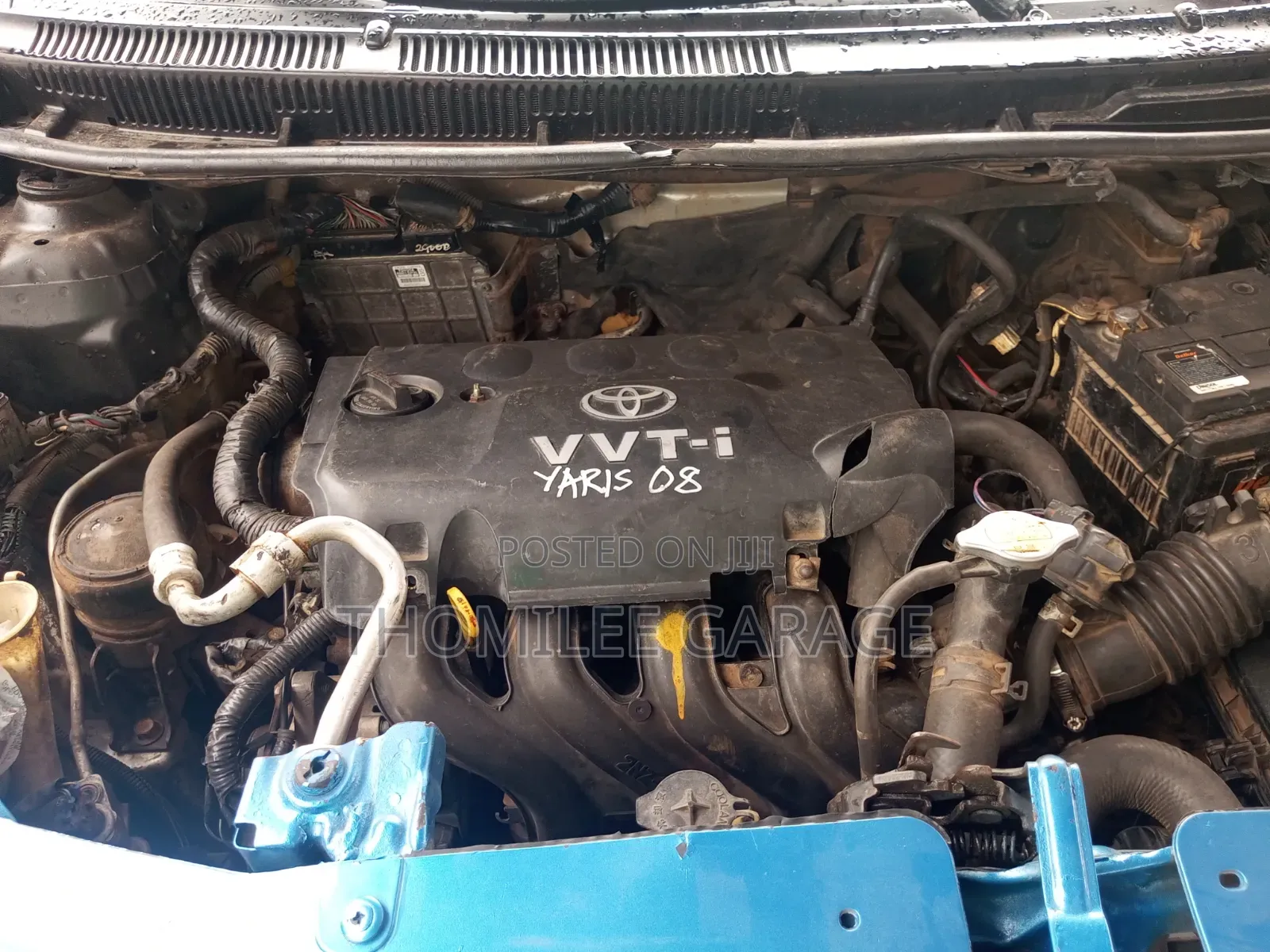 Toyota Yaris 2008 Blue