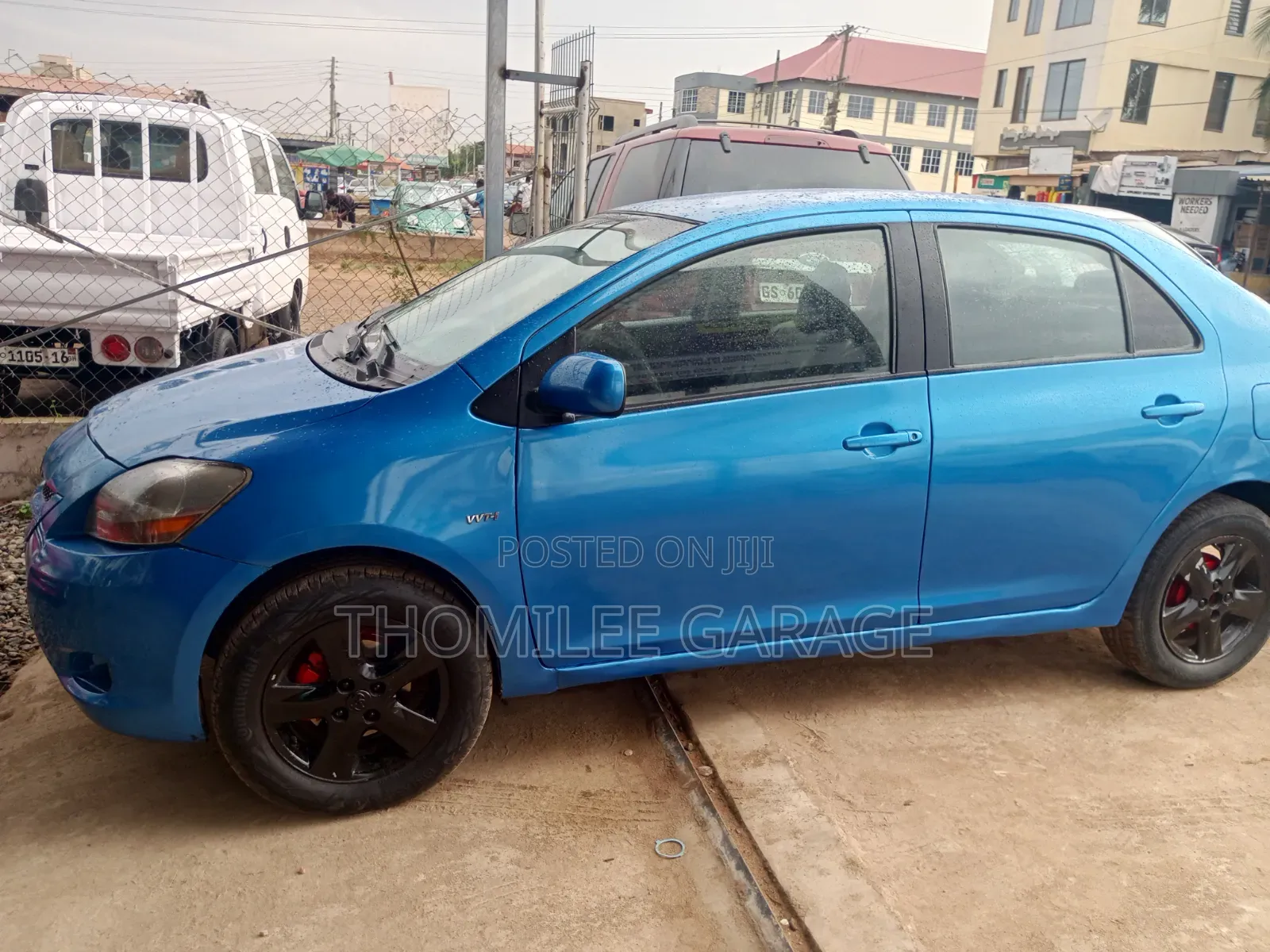 Toyota Yaris 2008 Blue