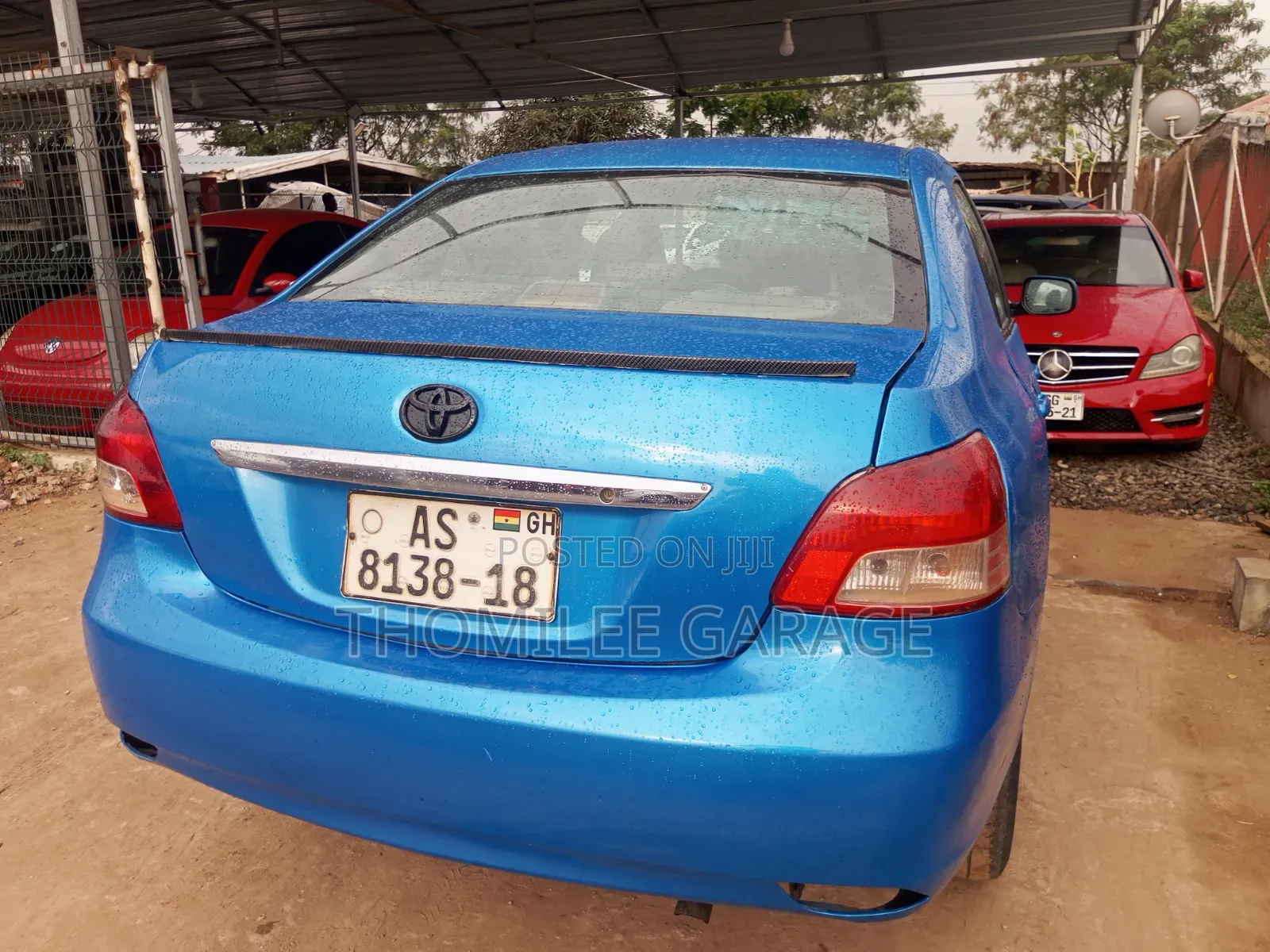 Toyota Yaris 2008 Blue