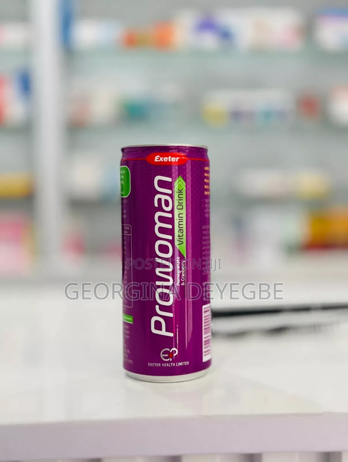Exeter Prowoman Vitamin Drinks