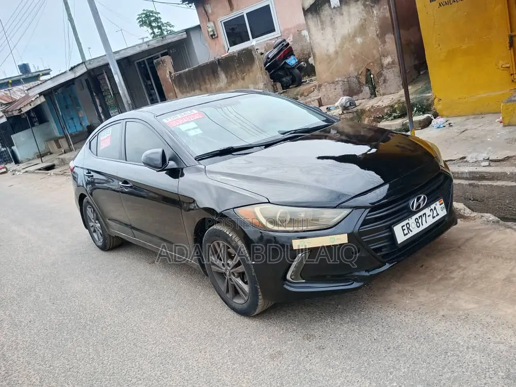 Hyundai Elantra 2018 Black