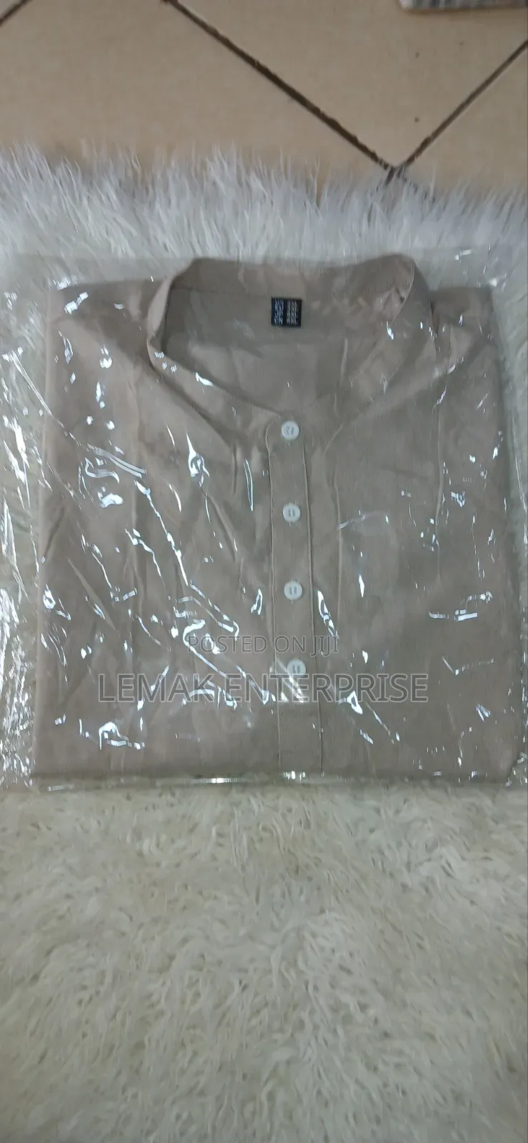 Men's Short Sleeve Linen Shirt 2XL
