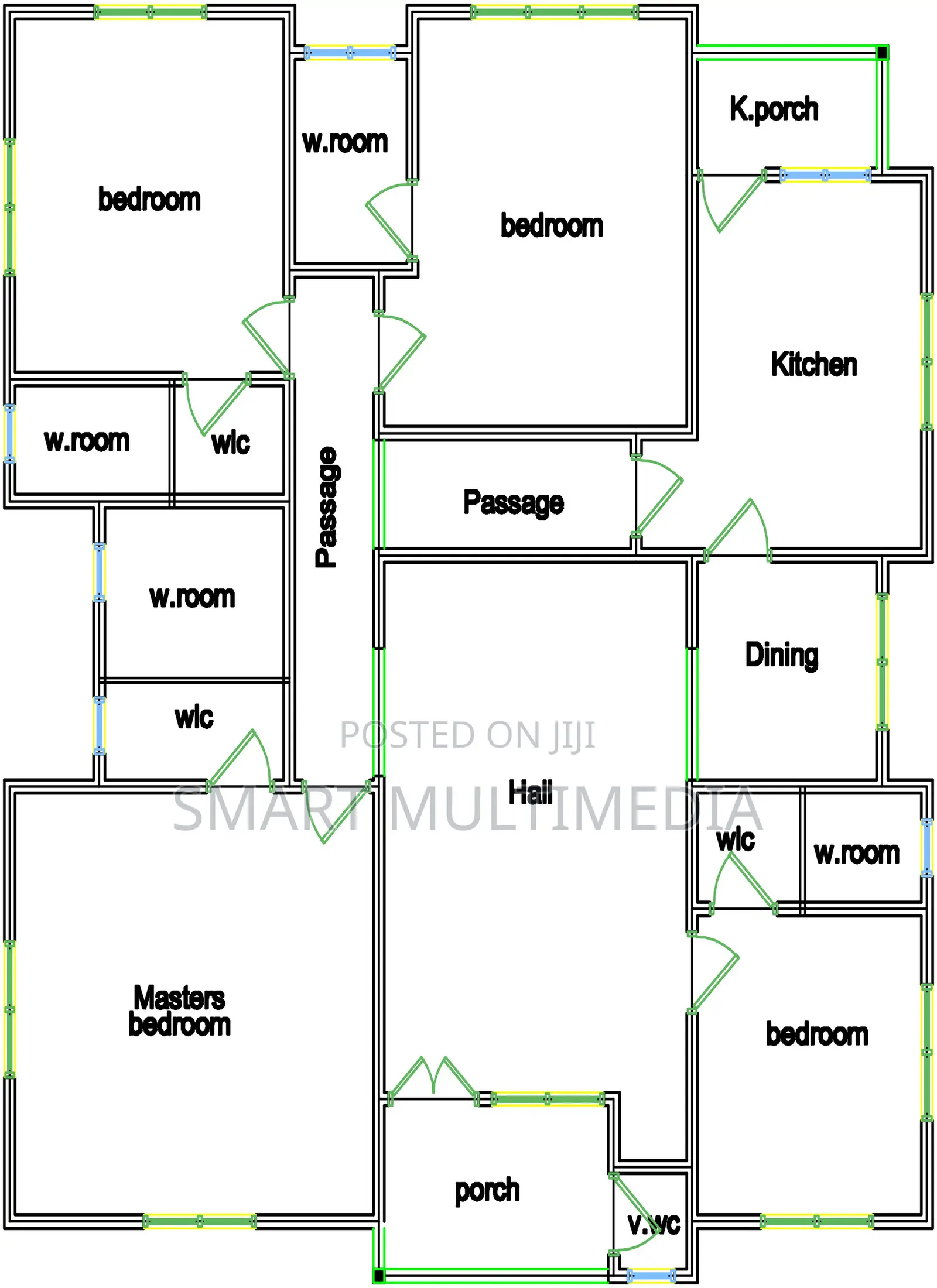 4 Bedroom House Plan